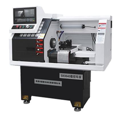 China Economy to save time province effect Our new products are fully automatic feeding high-precision ramp cnc lathes, metal ramp cnc lathes for sale