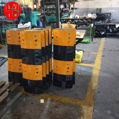 China NO--Fading Sure Ningbo Pavement Products Rumble Rubber Strips,Ningbo Garage Speed ​​Bump Road Blocker Bump for sale