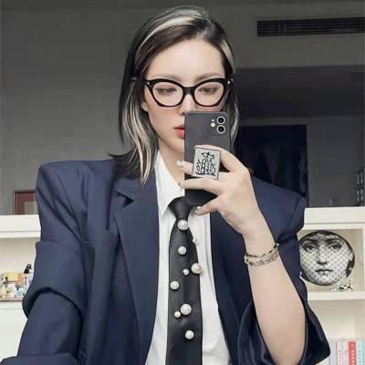 China Hot High Quality 2022 Retro Cat Eye Glasses Frame Custom Anti Ray Blue Protective Glasses Logo Optical Glasses For Woman for sale