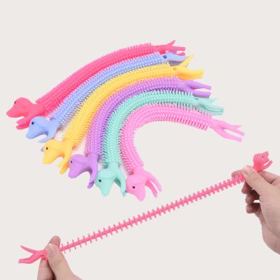 China Popular Stretchy String Stir Sensory Toys for Kids and Adults Jump Stretchy Stress Toy Anti Relaxing Worry Toy for sale