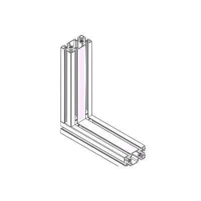 China door & Window China Shaoxing Factory Customob50100b Aluminum Profile in 6063 6061 Aluminum Profiles for sale