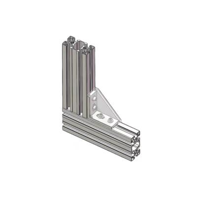 China OEM Extrusion Wall Glass Aluminum Profile Ob4590c Light Aluminum Profile For Medical Equipment for sale