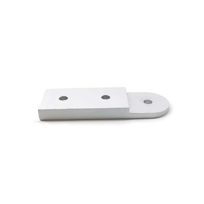 China Suitable for 6101 aluminum profile 3 hole swivel plate corner bracket for t slot aluminum profiles for sale