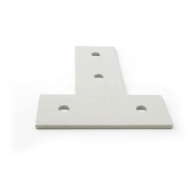 China Suitable for aluminum profile 45 steel tee joint plate for aluminum t slot profiles for sale