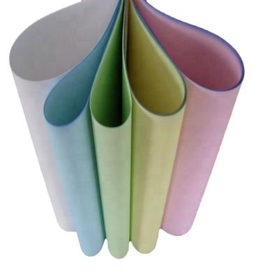 China Wood Pulp Listing Paper NCR Continuous Carbonless Printing Paper Sheets Form Copies For Invoice Making 1-6 Fold for sale