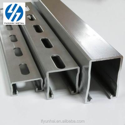 China Modern building materials stainless steel c channel purlin for sale