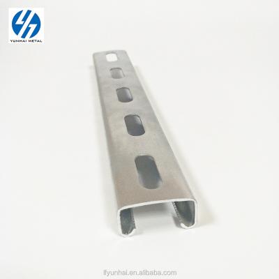 China Support system slotted c channel steel accessories for sale