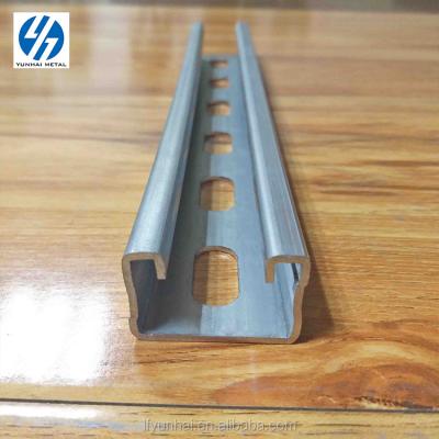 China Support System Zinc Galvanized Steel C Channel for sale