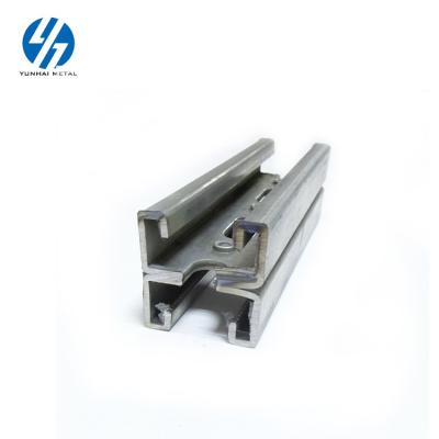 China Super Support System Strut Plain Channel Supplier With Customized Suface Finish for sale