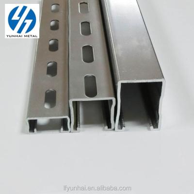 China Solar support system bracket sus304 stainless steel u channel ss channel for sale