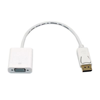 China Car Dtech Displayport DP to VGA Video Adapter 1080p Male Display Port to Female for Macbook to HDTV for sale