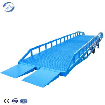 China Ce-approved mobile bridges dock leveler, loading dock ramp, hydraulic mobile yard ramp for sale for sale