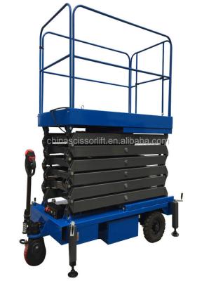 China Widely 15 meter hydraulic scissor lift mobile scissor lift manlift for sale