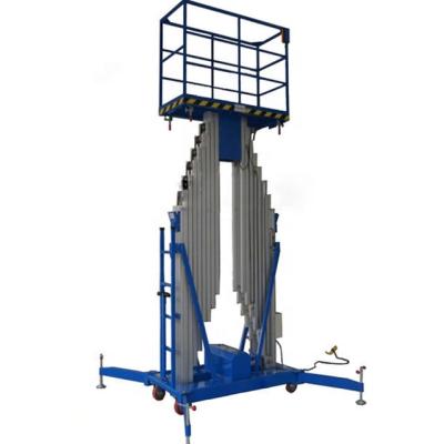 China Easy Operation Safety Convenience Double Column Aluminum Alloy Hydraulic Lift Machine with CE and ISO Certificate for sale