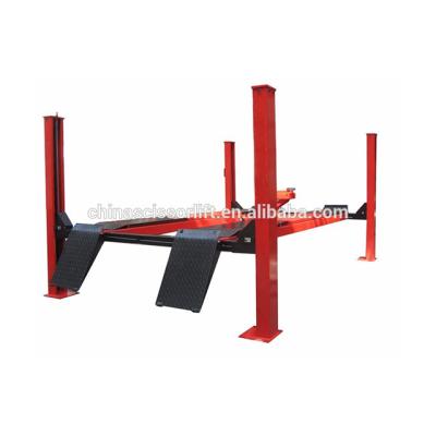 China Hydraulic car lift China factory supply four-column car lift for parking, warehouse for sale