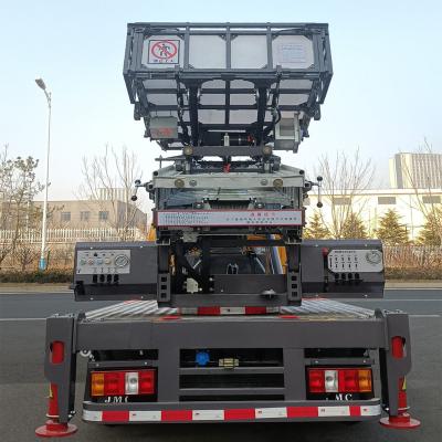 China Delivery Truck Hitch Step Ladder Heavy Work Step Ladder Aluminum Fast Work Platform Ladder < 4L for sale