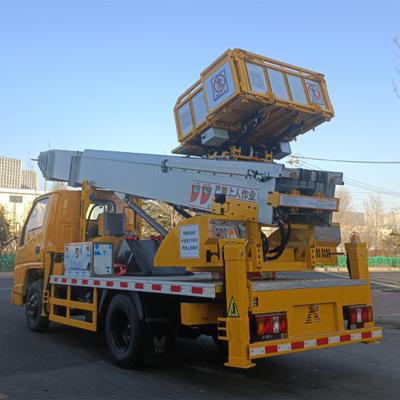 China JMC 36 meter swing ladder type operating truck 4x2 drive truck high altitude operating truck for sale < 4L for sale