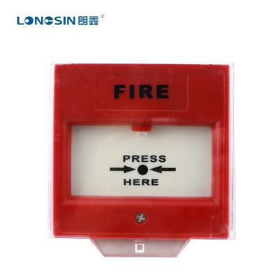 Cina Manual Conventional Manual Fire Alarm Emergency Exit Emergency Point Button Call Point in vendita