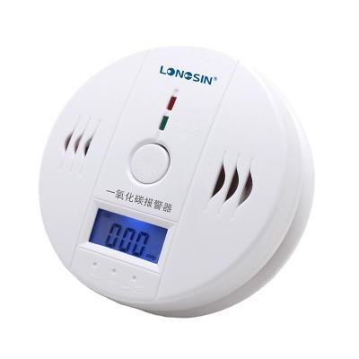 China 4.5V Battery Carbon Monoxide Detector Alarm Carbon Monoxide Detector Digital Display 100*36.5MM for sale