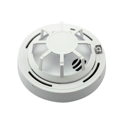 China Standalone Dual Voltage Temperature Sensor Heat Detector For Home Security D106.5*53.6mm for sale