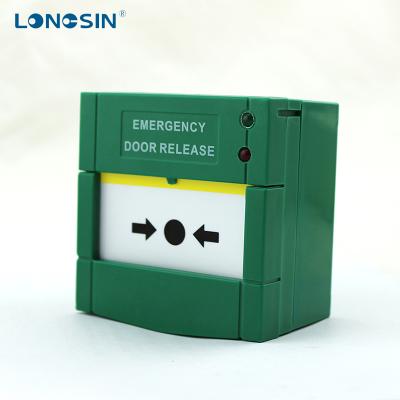 China FIRE LONGSIN Fire Alarm System Emergency Push Button Switch Emergency Stopping Emergency Push Button Button for sale