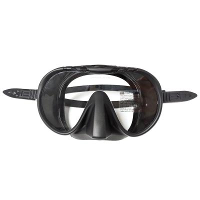 China High Quality Frameless Mask Product Frameless Tempered Glass Color Optional Diving Mask for sale