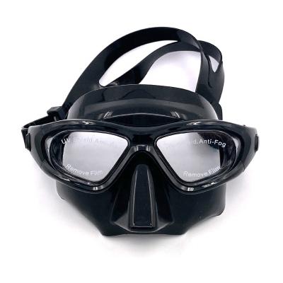 China Silicone Skirt Tempered Glass Lens Scuba Diving Full Face Breathing Adult Snorkeling Mask Durable Comfortable Design DOVOD New For Sale for sale