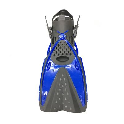 China High Quality Adjustable Pocket Open Short Foot Loops DOVOD Fin Diving Fins Forming Diving Freestyle Fins for Adults and Kid for sale