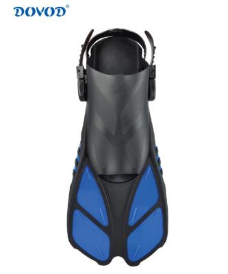 China Amazon Hot Selling High Quality Short Foot Pocket Diving Snorkeling Open Fins For Adult And Junior for sale