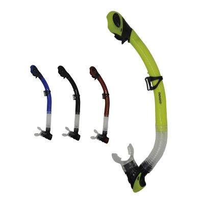 China diving & DOVDO Hot Sale Snorkel PVC Or Silicone Material Swimming Dry Swimming Snorkel For Adults for sale