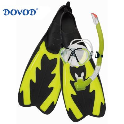 China diving & Snorkel Swimming Diving Fins Set Professional Diving Equipment Wholesale for sale