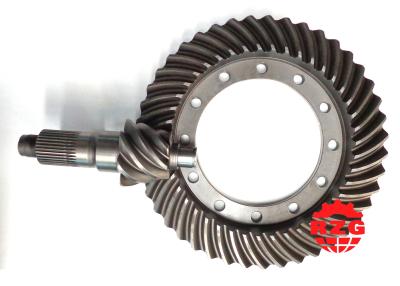 China HINO truck Front Axle Spiral Bevel Gear , Bevel Pinion And Crown Wheel for sale