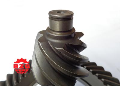 China Car ISUZU FTK Rear Axle Spiral Bevel Gear 58~62 HRC the thinner one 18.5kg Thickness 43mm for sale