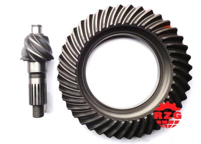 China Transmission System Spiral Bevel Gear , Crown Pinion Gear  for MITSUBISHI Rear Axle ratio for sale