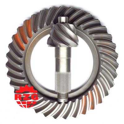 China Gleason Spiral Bevel Gear for CA Jie Fang Transmission System Rear Axle 20CrMnTiH for sale