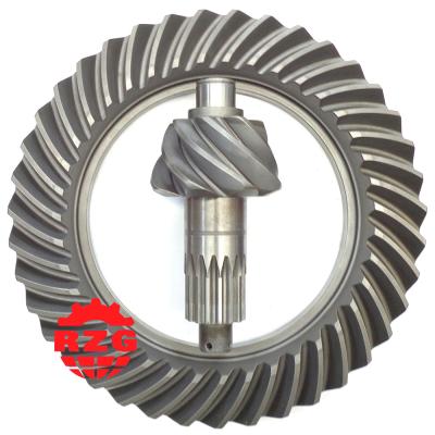 China Spiral Bevel Gear Crown wheel Pinion for EQ Dong Feng Transmission Rear Axle for sale