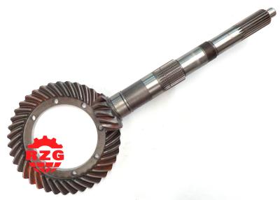 China Truck Spiral Bevel Gear adopted on Agricultural Machinery , Ratio 11*39 Crown Wheel and Pinion long for sale