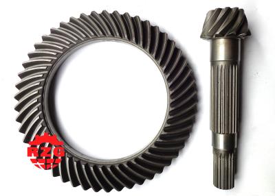 China High Hardness 20CrMnTi Crown Wheel And Pinion , Hypoid Spiral Bevel Gears for sale