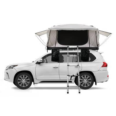 China Waterproof Folding Top Tent 4 Person Shell Aluminum Triangle Vehicle Suv Automatic Foldable Motorhome Hard Roof For Sale for sale