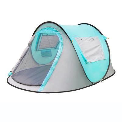 China Extended Type High Quality Outdoor Glamping Hiking Camping 2 Person Waterproof Automatic Instant Easy Jumping Turbo Tent Manufacturers for sale