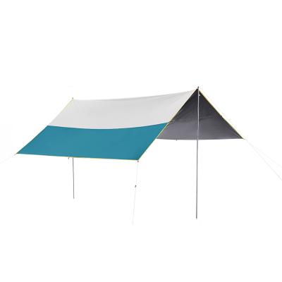 China Waterpoof 4 Season Fit Outdoor Mesh Skylight Tent Ultralight Rain Fly Tarp Outside PVC 10X10 Beach Canopy Tent Sun Shelter for sale