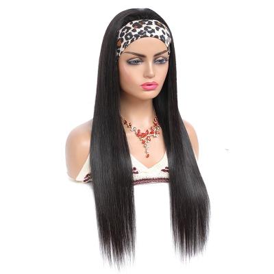 China 100% Virgin Human Hair Lace Front Wigs 100% Straight Human Hair Wig Brazilian Hair Band for sale