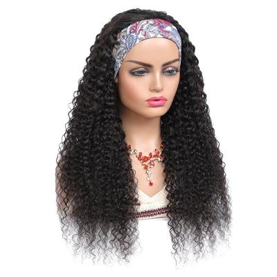 China New Hair Style Headband Wig 130% Density Lace Wigs 100% Virgin Hair 100% Brazilian Hair Wig for sale