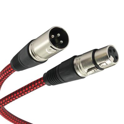 China Custom 3M Cable 10m 100M Shiled Audio Stereo 3 PIN Connector Microphone Cannon Jack DMX XLR Speaker for sale