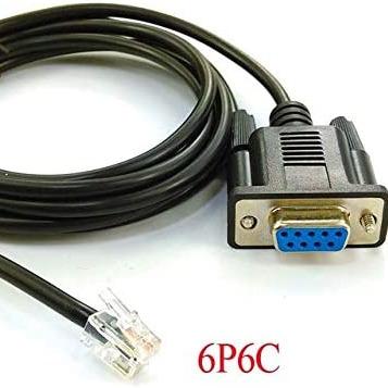 China High quality machine OEM serial Rs232 FT232 db9 to rj11 3m cable for modem scanner industries computer for sale