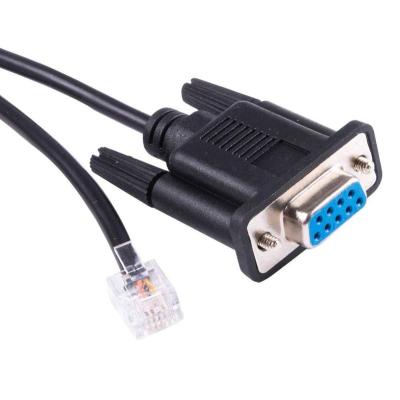 China Speaker DB9 to RJ11 RJ12 6P6C LAN Network Serial Console Cable for sale