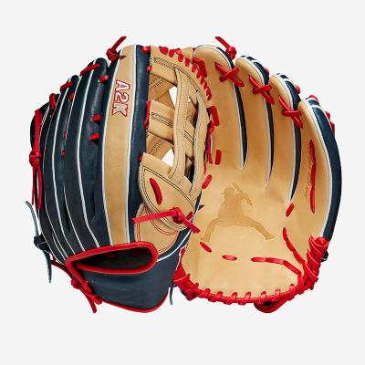 China Outfield gloves Customize latest design baseball gloves leather professional steerhide baseball glove for sale