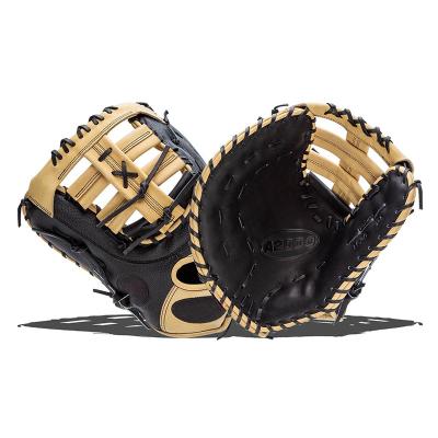 China Baseball first base gloves Custom baseball glove professional japanese baseball gloves manufacturers MOQ 1 pc 1st base right hand throw for sale