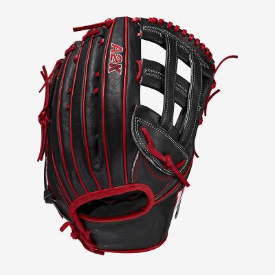 China Outfield gloves Customize outfield baseball gloves professional japanese leather baseball gloves 12.5 inch outfield right hand throw for sale