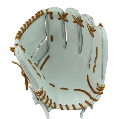 China Pitcher Custom cheap softball gloves genuine leather softball kids gloves for sale